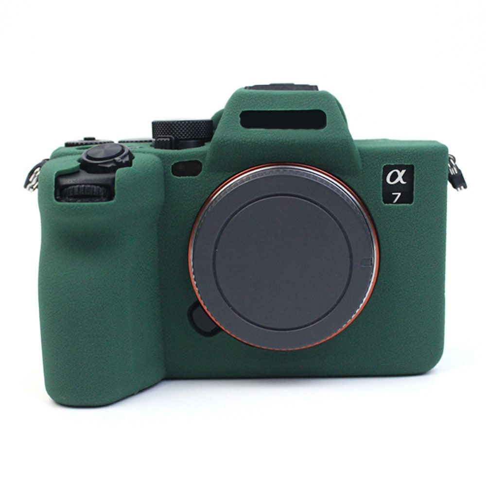 Sony A7 IV silicone cover - Blackish Green