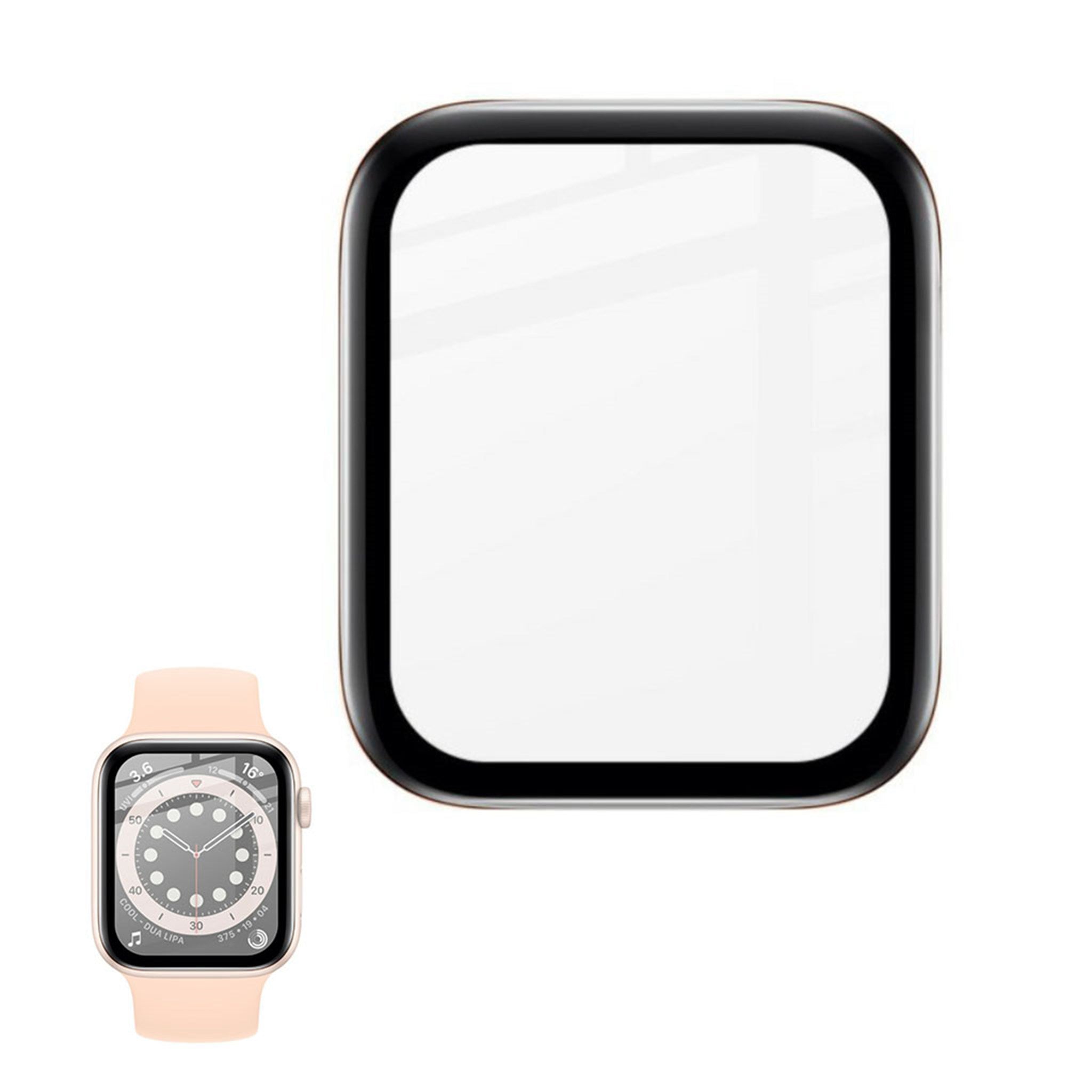 IMAK Apple Watch 44mm black-edge screen protector