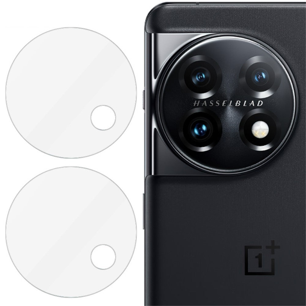 IMAK 2pcs ultra clear glass camera lens protector for OnePlus 11