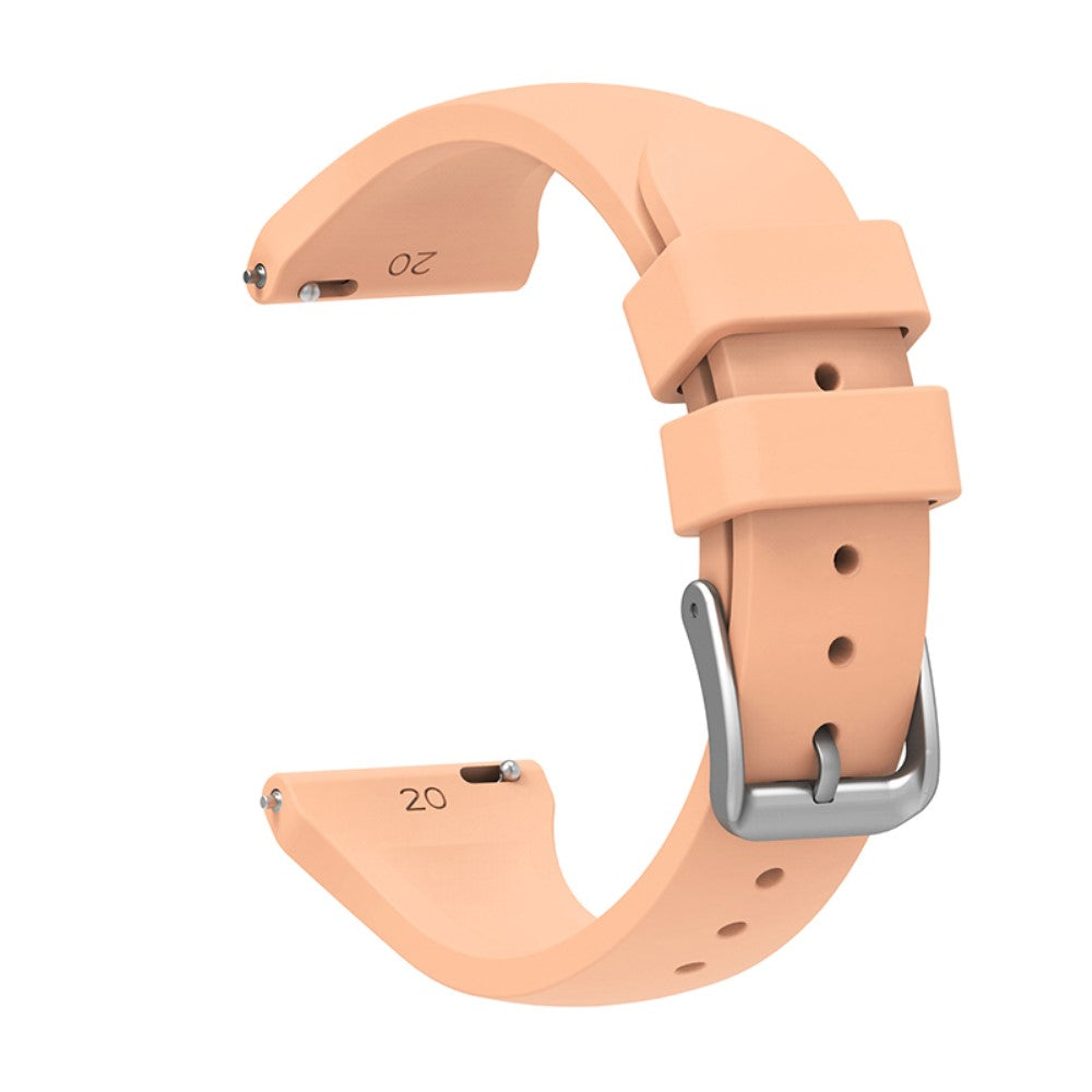 22mm Universal silicone watch strap - Pink