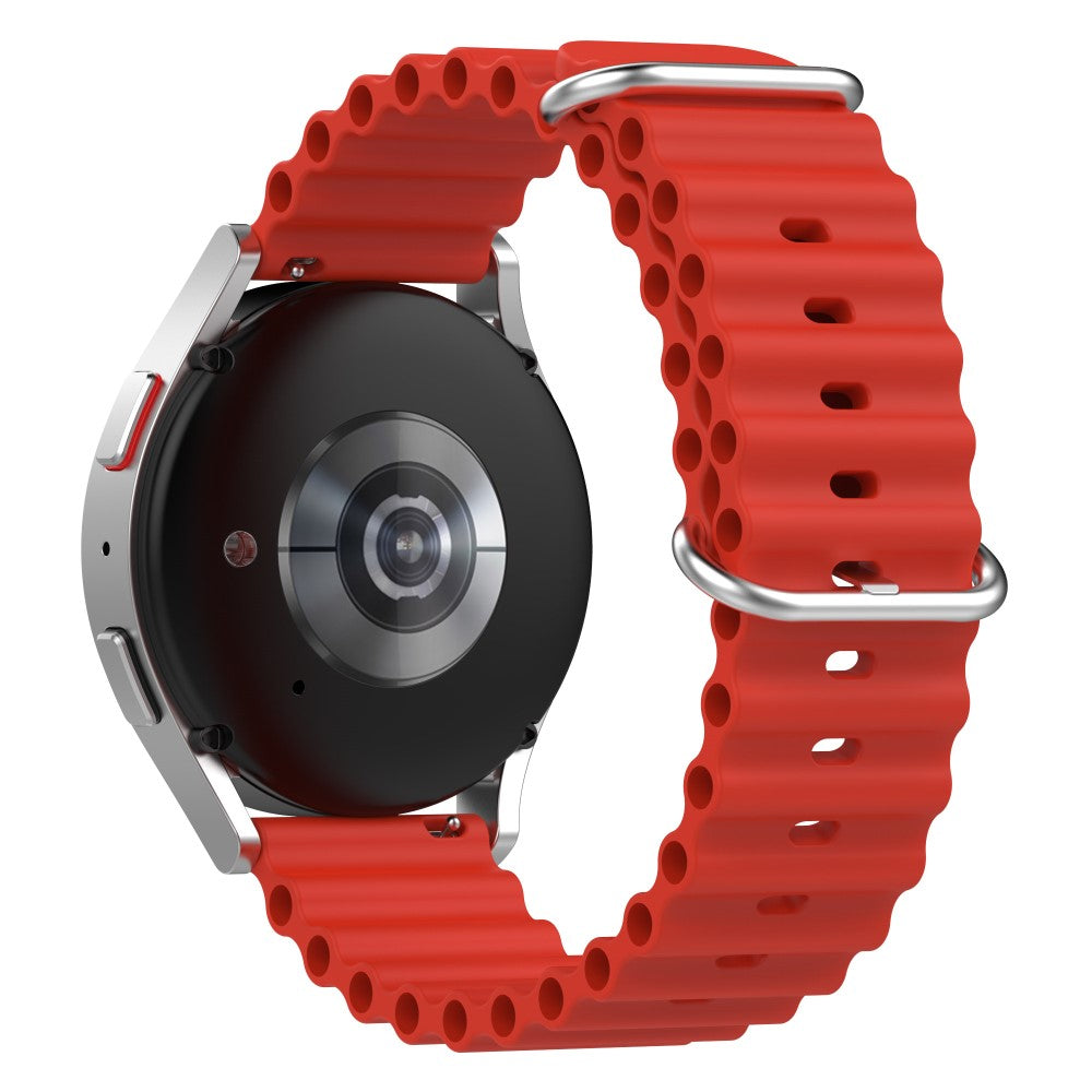 20mm Universal silicone watch strap - Red