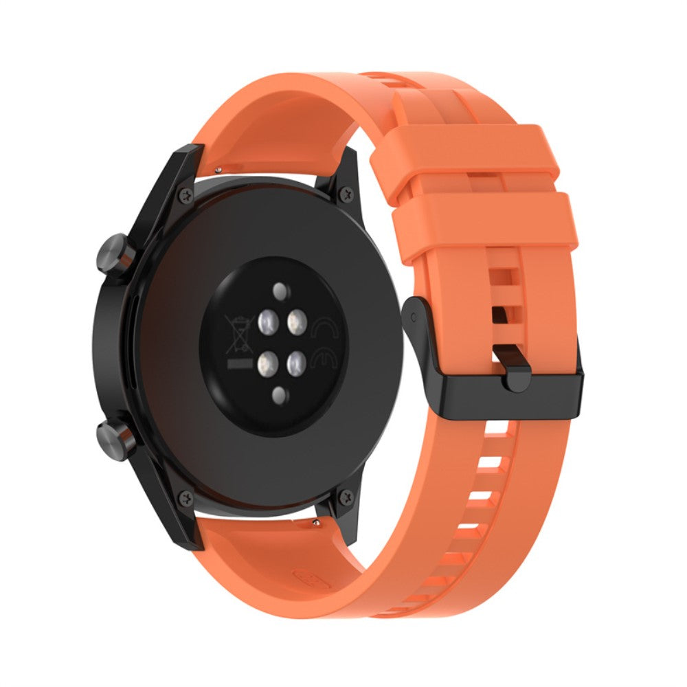 22mm Universal silicone watch strap - Orange