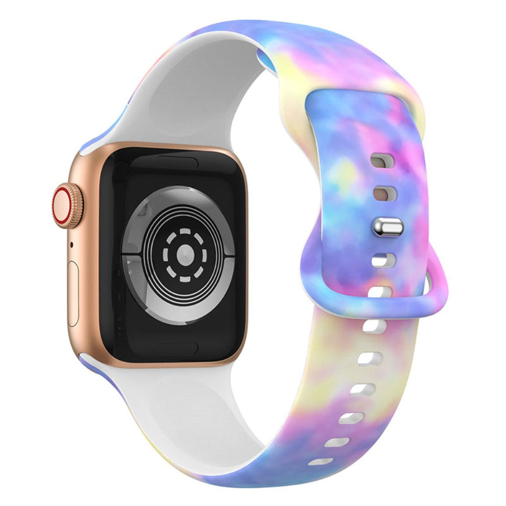 Apple Watch (41mm) design style silicone watch strap - Candy