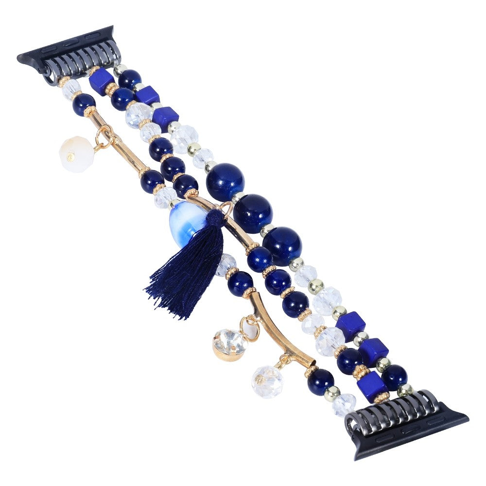 Apple Watch (41mm) fashionable beads watch strap - Blue