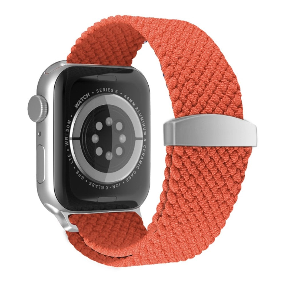 Apple Watch (41mm) elastic nylon watch strap - Orange