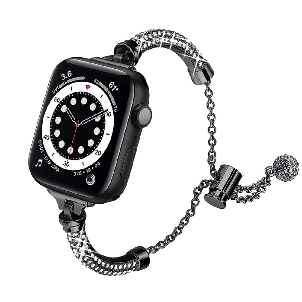 Apple Watch (41mm) elegant rhinestone watch strap - Black