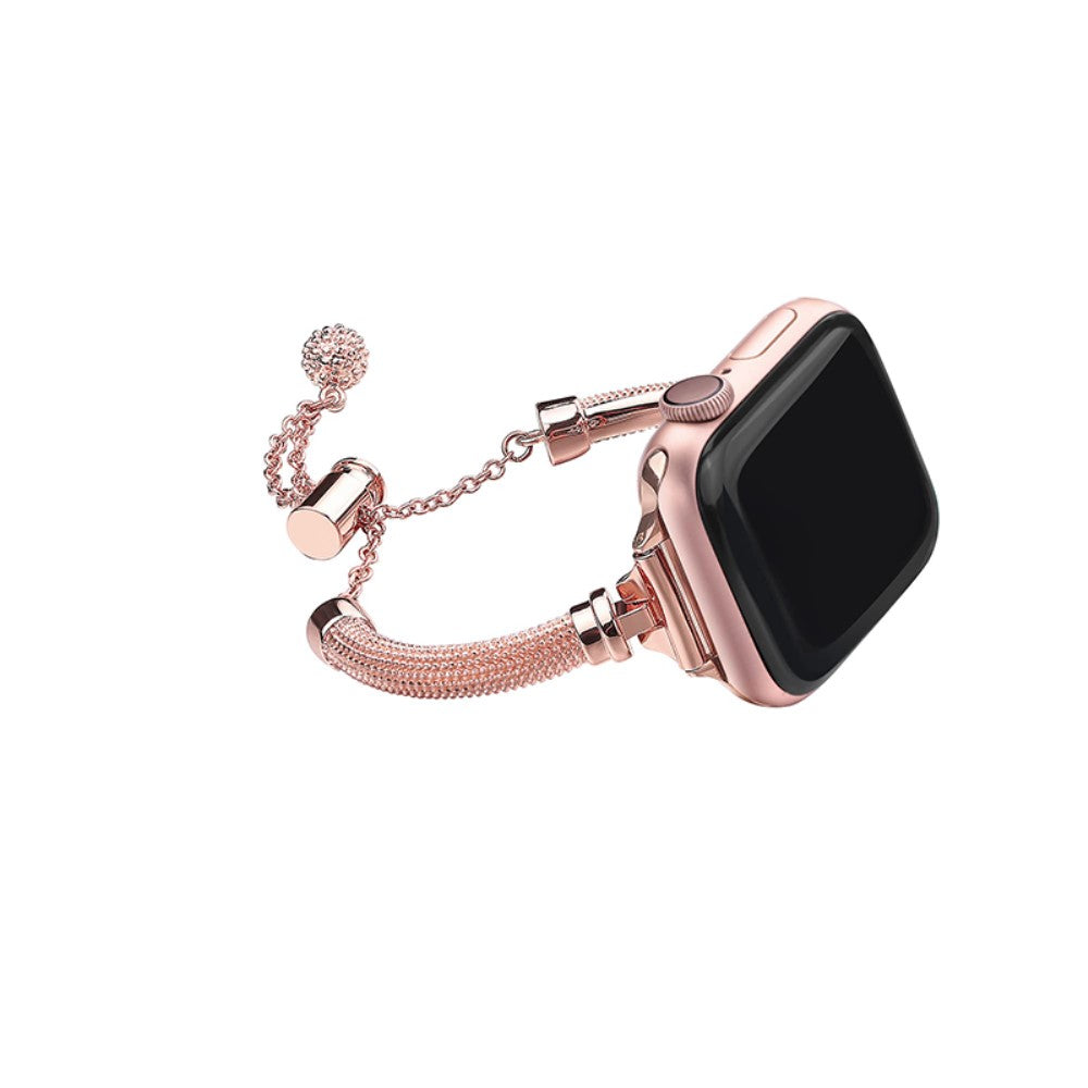 Apple Watch (41mm) elegant rhinestone watch strap - Rose Gold