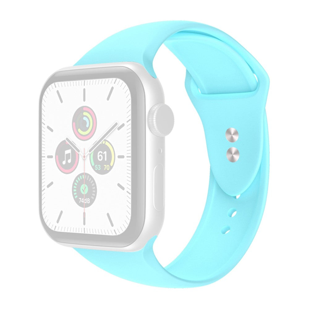 Apple Watch Series 8 (41mm) simple silicone watch strap - Sky Blue