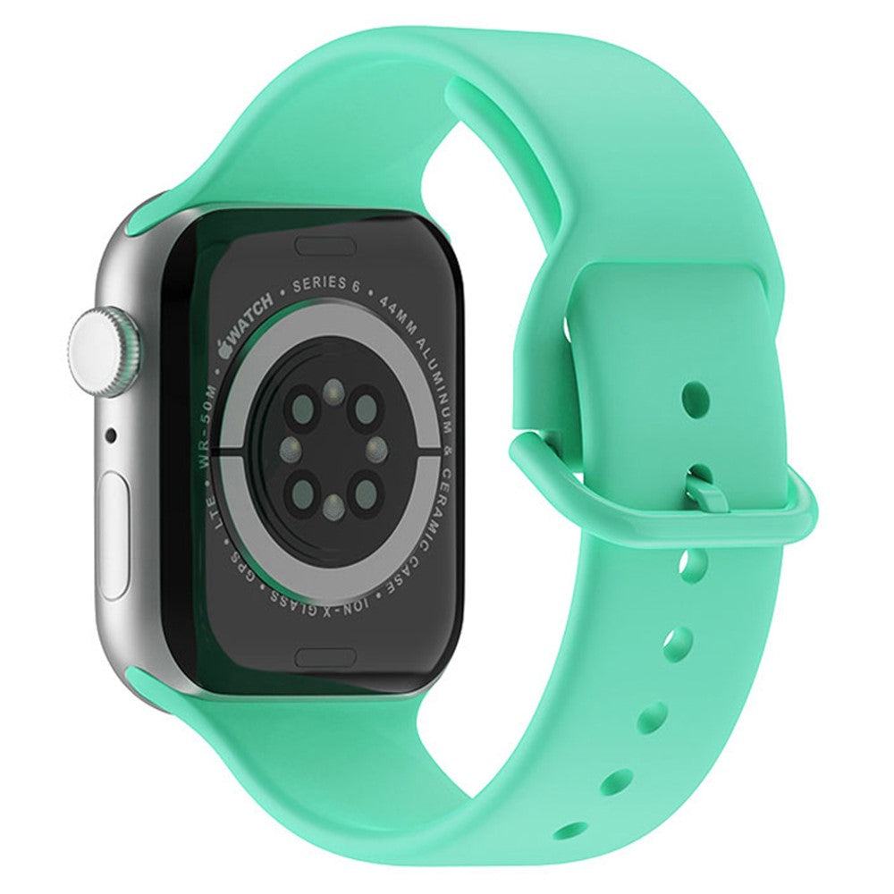 Simple silicone watch strap for Apple Watch Series 8 (41mm) - Light Green