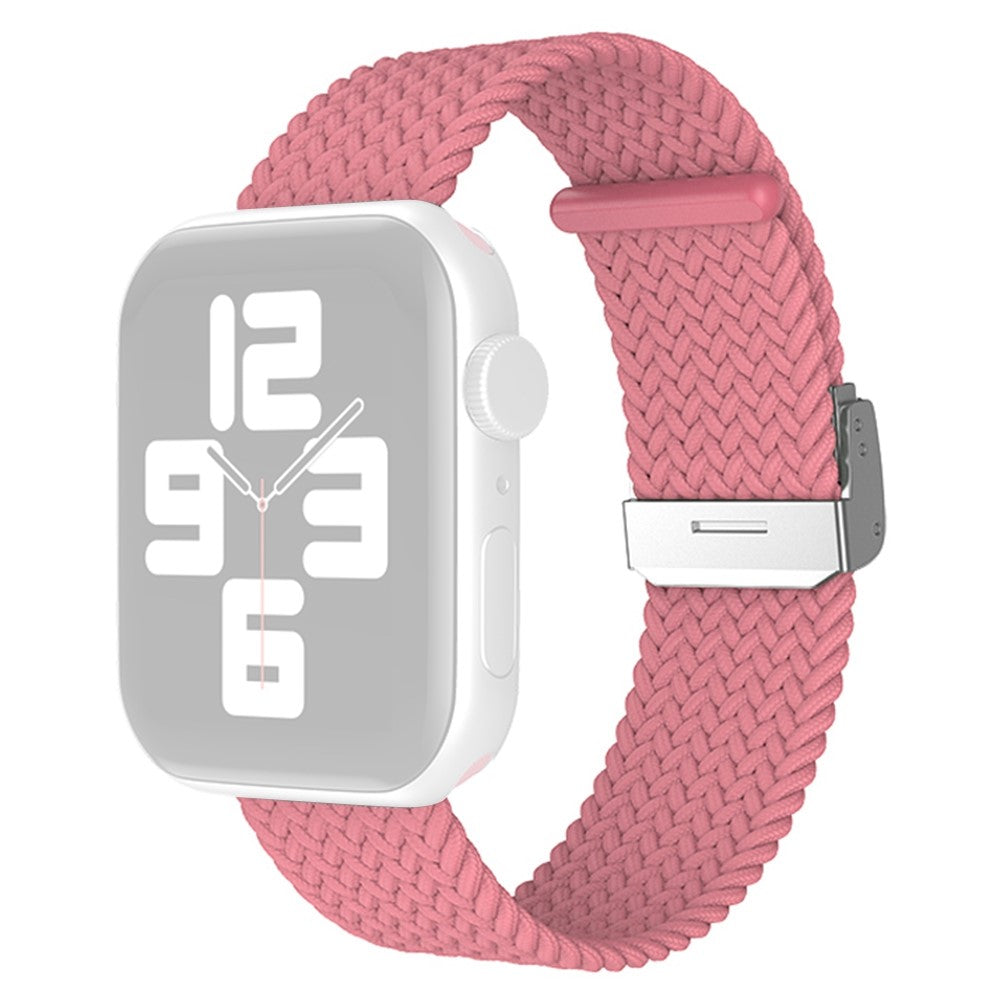 Apple Watch (45mm) simple nylon watch strap - Pink