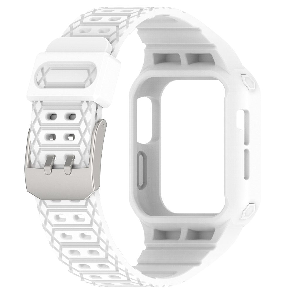 Apple Watch Ultra integrated strap with cover - White