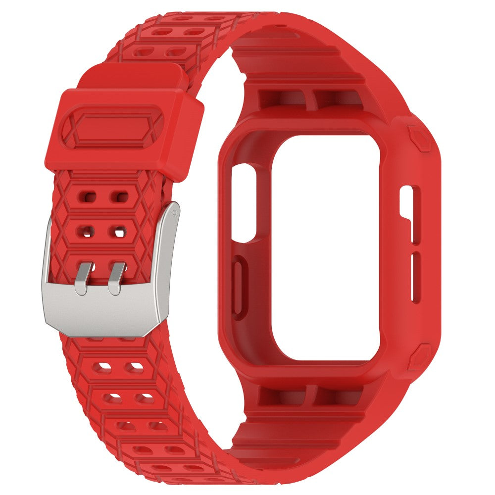 Apple Watch Ultra integrated strap with cover - Red