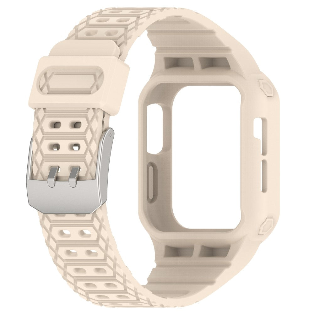 Apple Watch Series 8 (45mm) integrated strap with cover - Beige