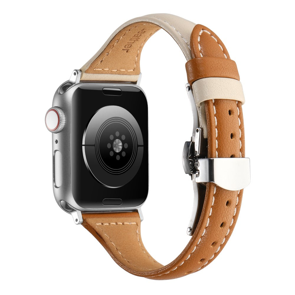 Apple Watch Series 8 (45mm) / Watch Ultra Genuine Cow leather strap - Dual Color