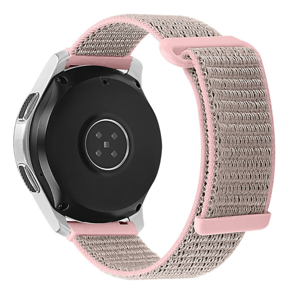 22mm Samsung Galaxy Watch 3 (45mm) / Watch (46mm) / Gear S3 nylon watch strap - Light Pink