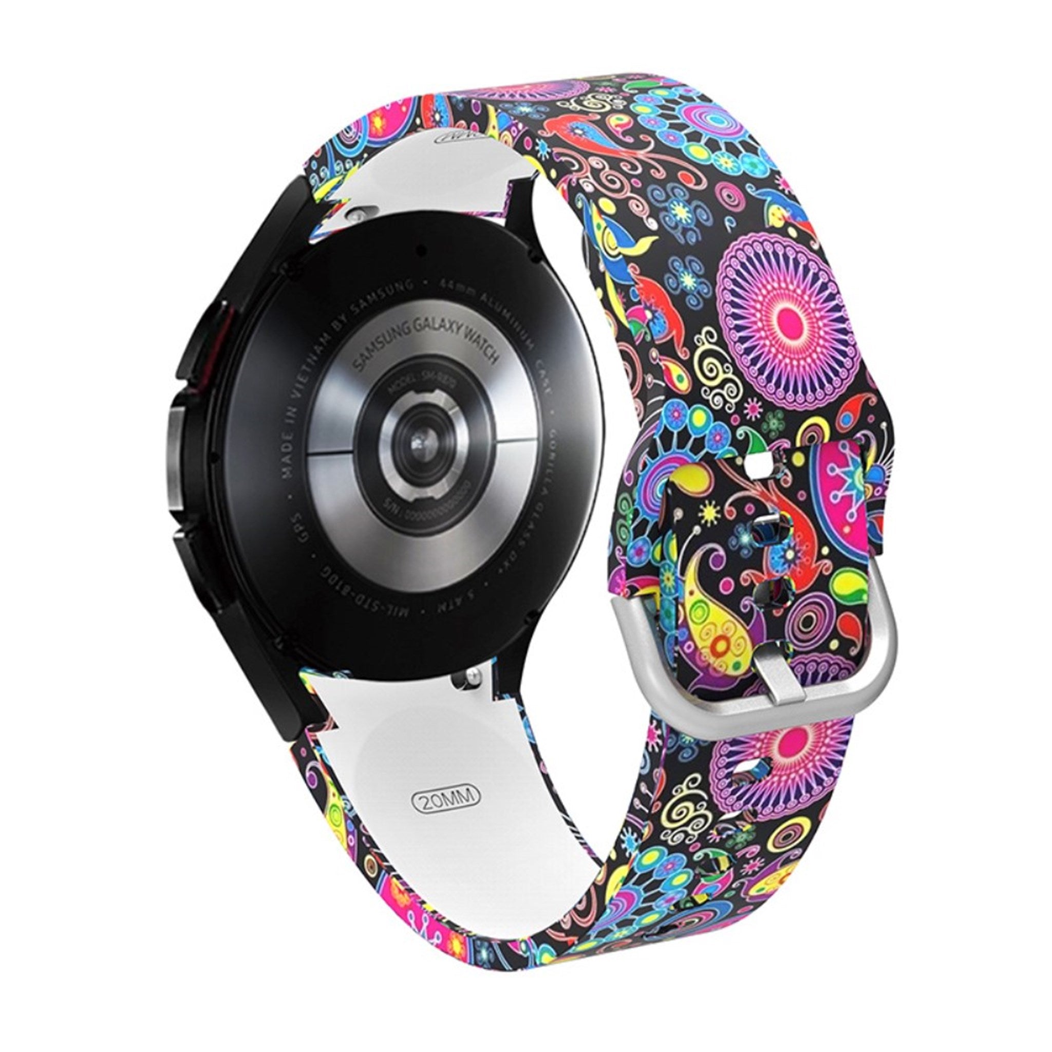 Samsung Galaxy Watch 4 stylish pattern silicone watch strap - Jellyfish