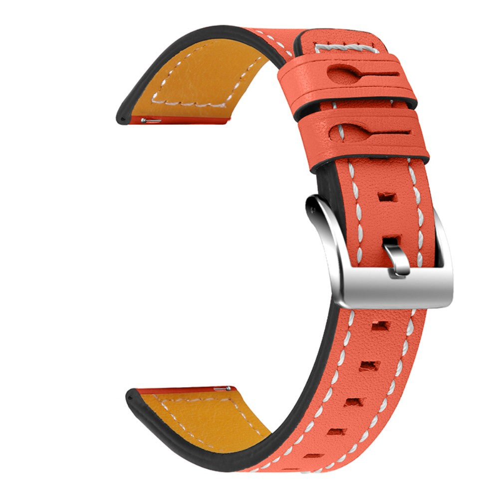 Genuine leather watch strap for Samsung Galaxy Watch - Orange