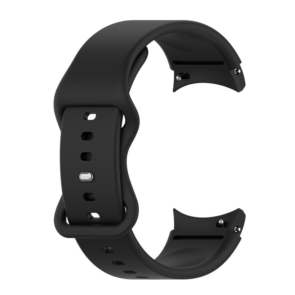 20mm simple silicone watch strap for Samsung Galaxy Watch 4 - Black
