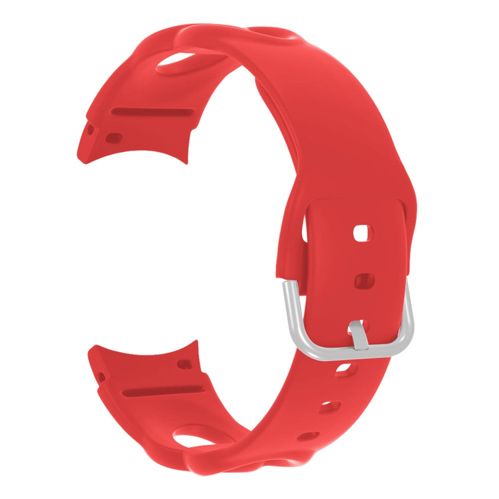 Samsung Galaxy Watch 5 (44mm) / (40mm) / Pro silicone hollow watch strap - Red