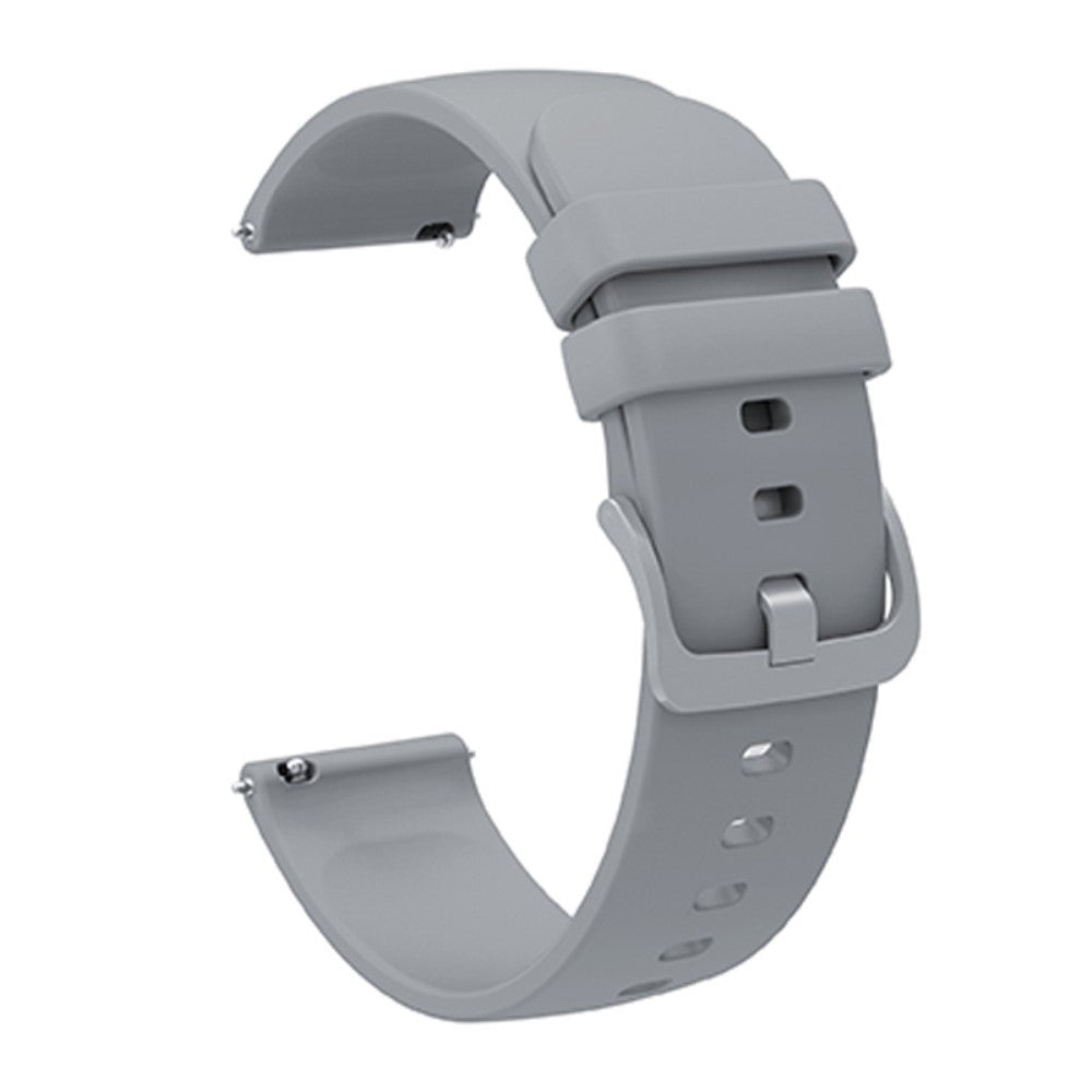 Huawei TalkBand B5 solid color silicone watch strap - Grey