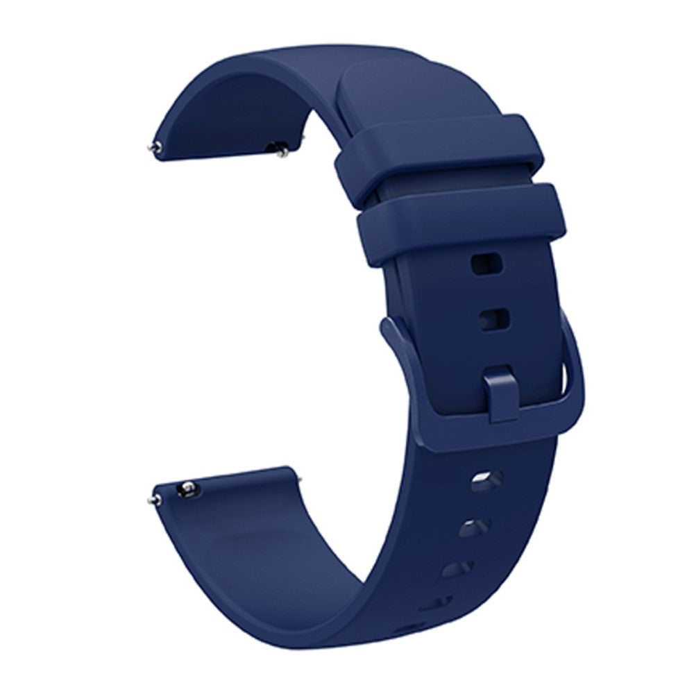 Huawei TalkBand B5 solid color silicone watch strap - Navy Blue