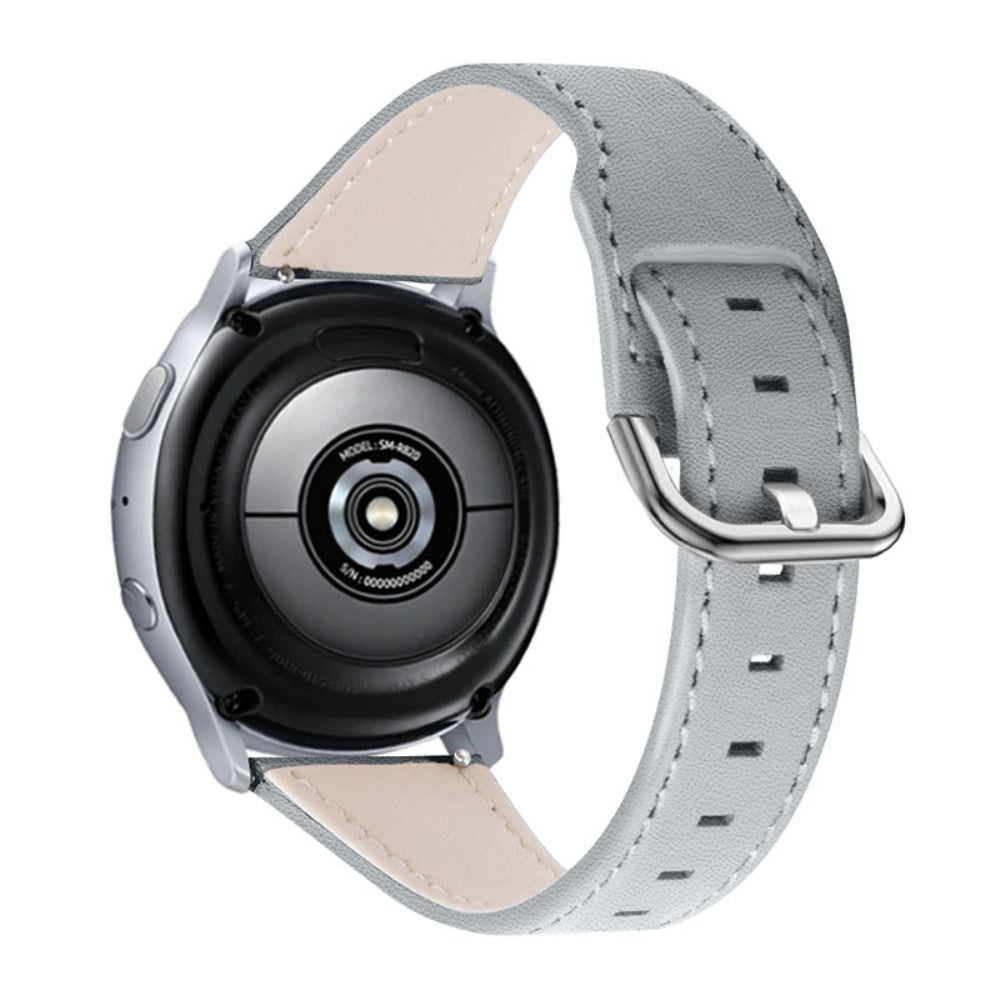Huawei Watch GT 2e / GT 2 46mm cowhide leather watch strap - Grey