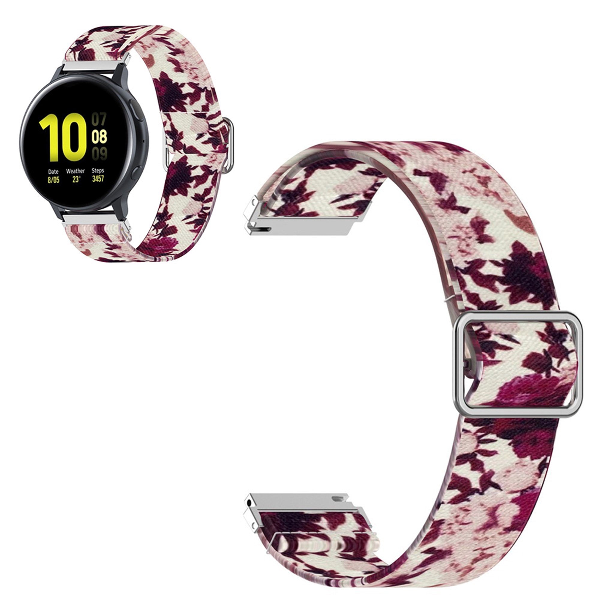 22mm nylon watch band for Huawei and Samsung watch - Peony