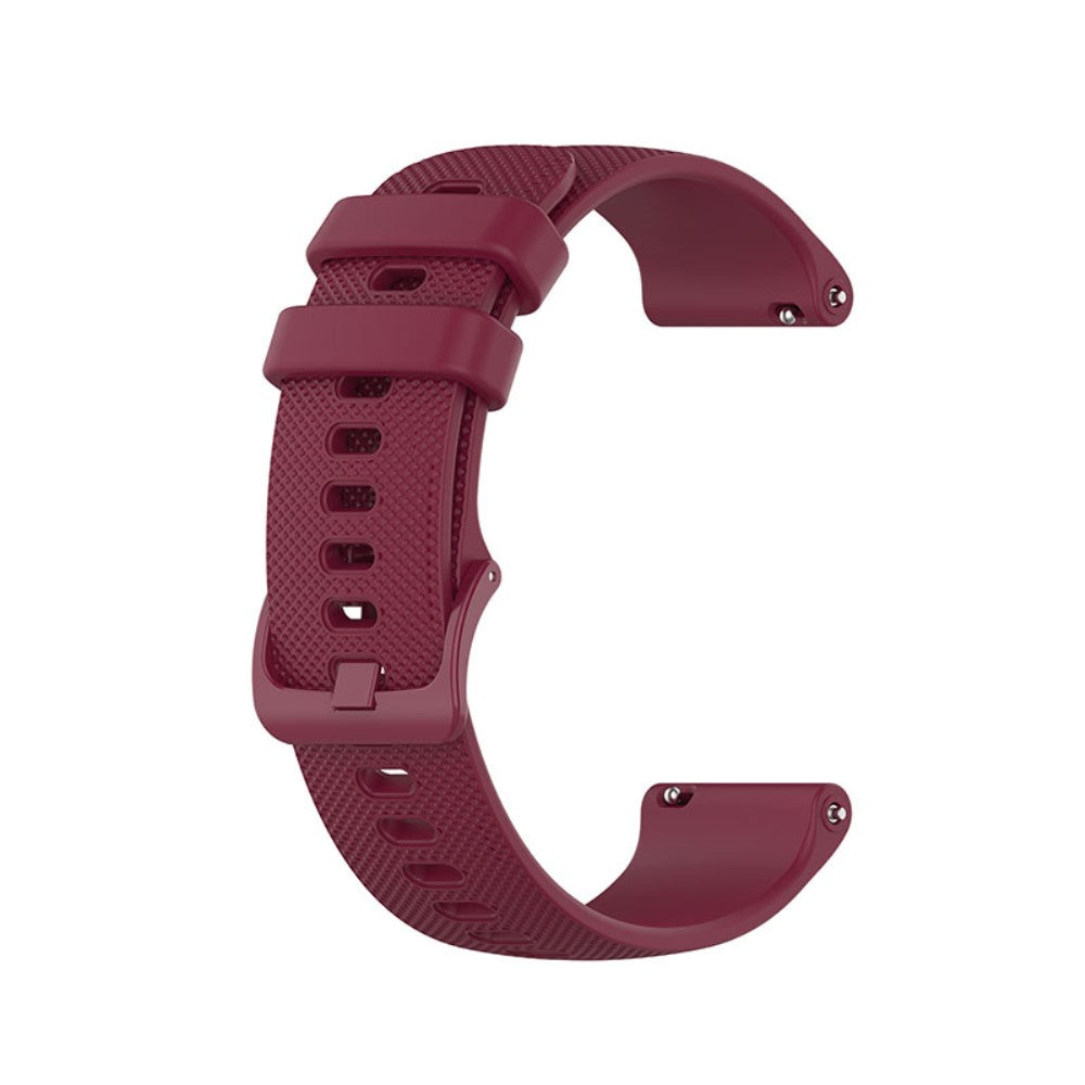 20mm Huawei Watch GT 3 (42mm) / GT 3 42mm silicone watch strap - Wine Red