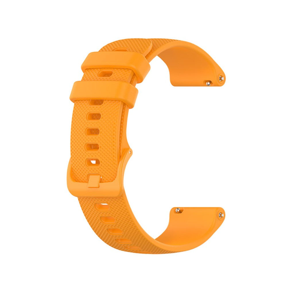 20mm Huawei Watch GT 3 (42mm) / GT 3 42mm silicone watch strap - Yellow