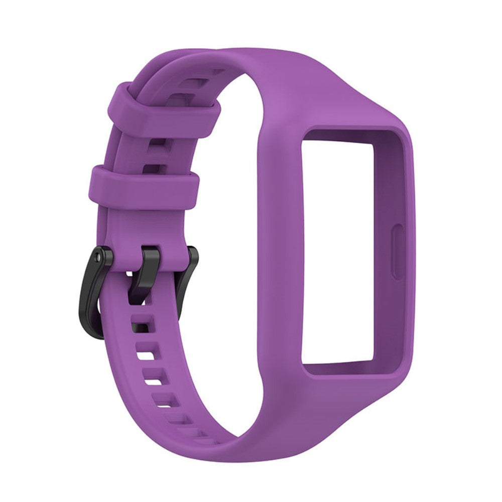 Huawei Band 6 silicone watch strap - Dark Purple