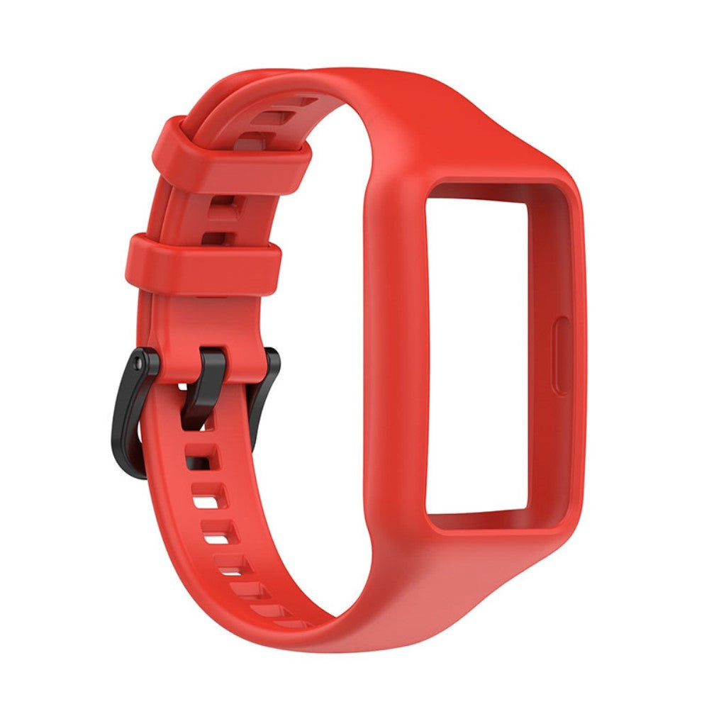 Huawei Band 6 silicone watch strap - Red