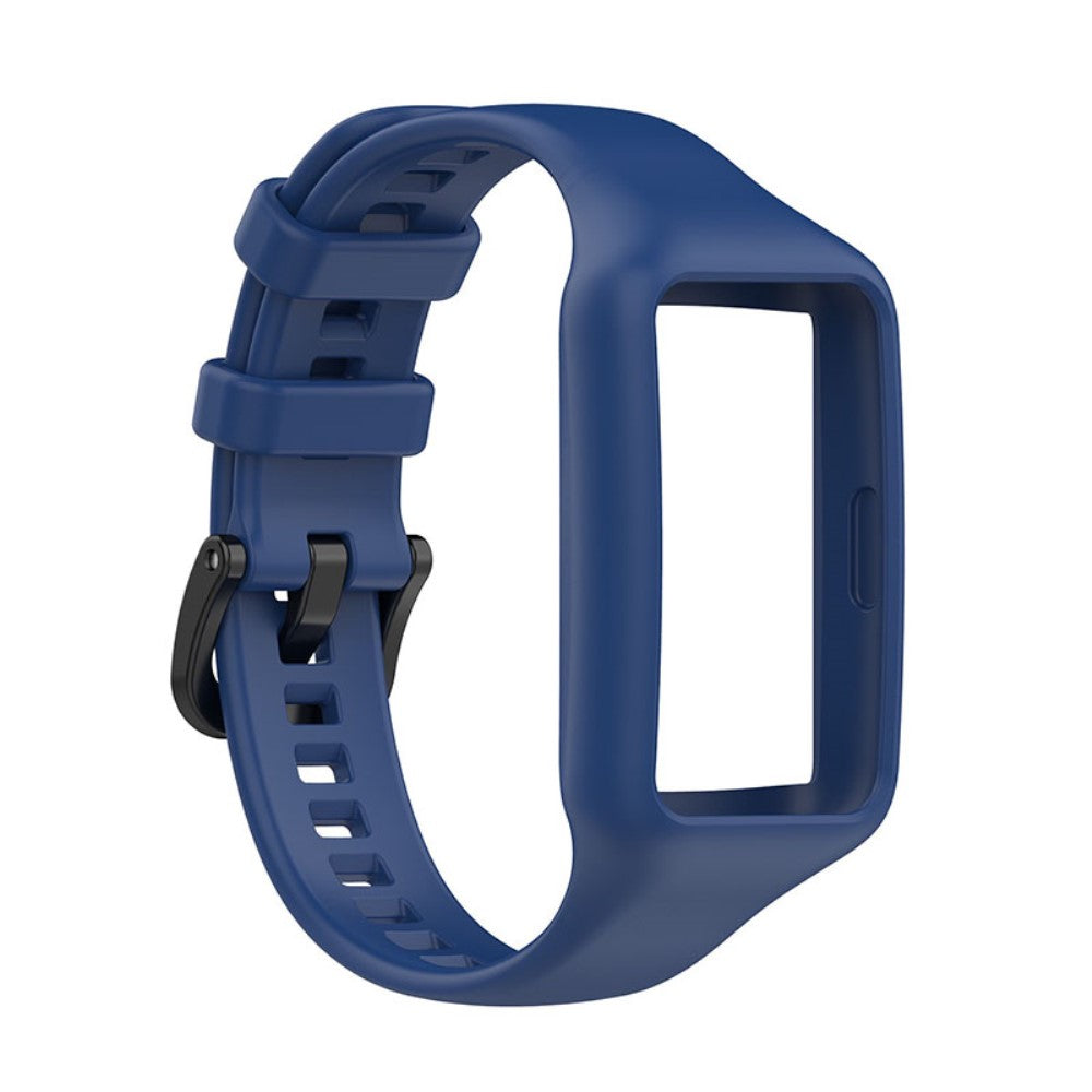 Huawei Band 6 silicone watch strap - Navy Blue