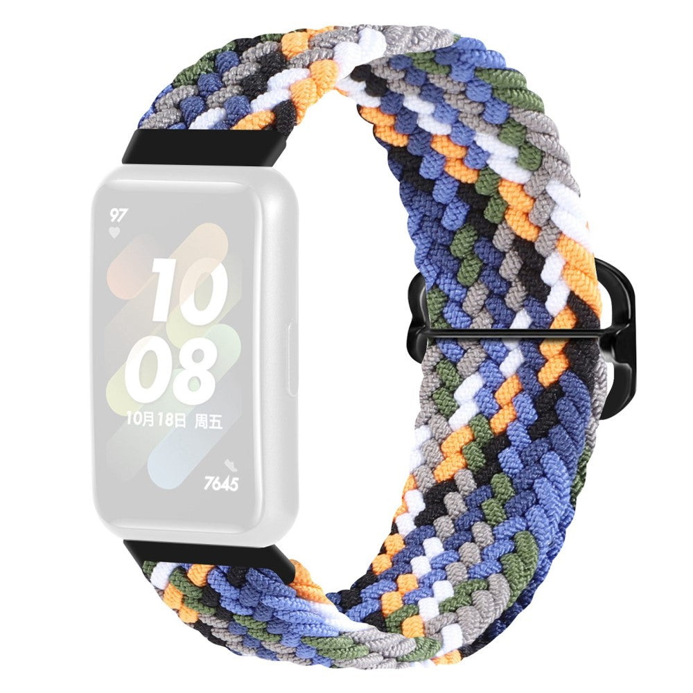 Huawei Band 7 weave style watch strap - Denim