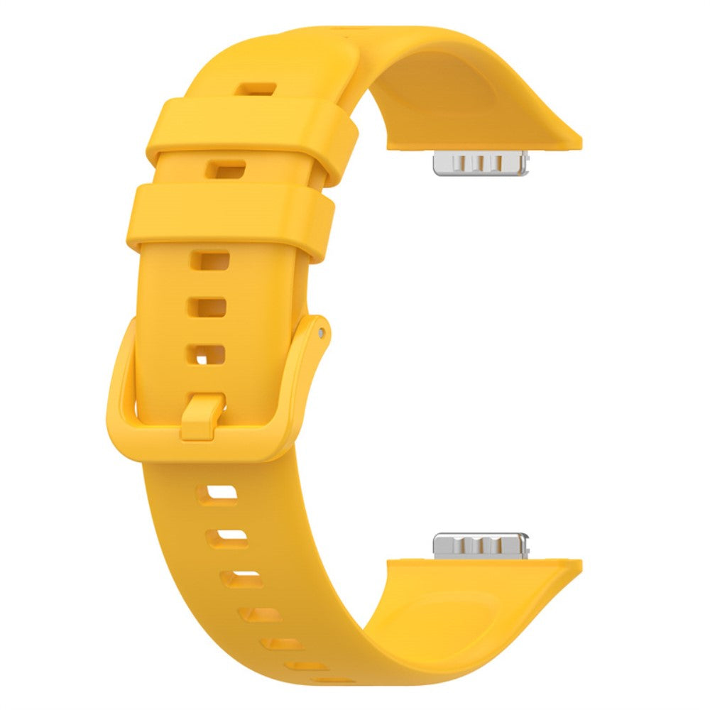 Huawei Watch Fit 2 silicone watch strap - Yellow