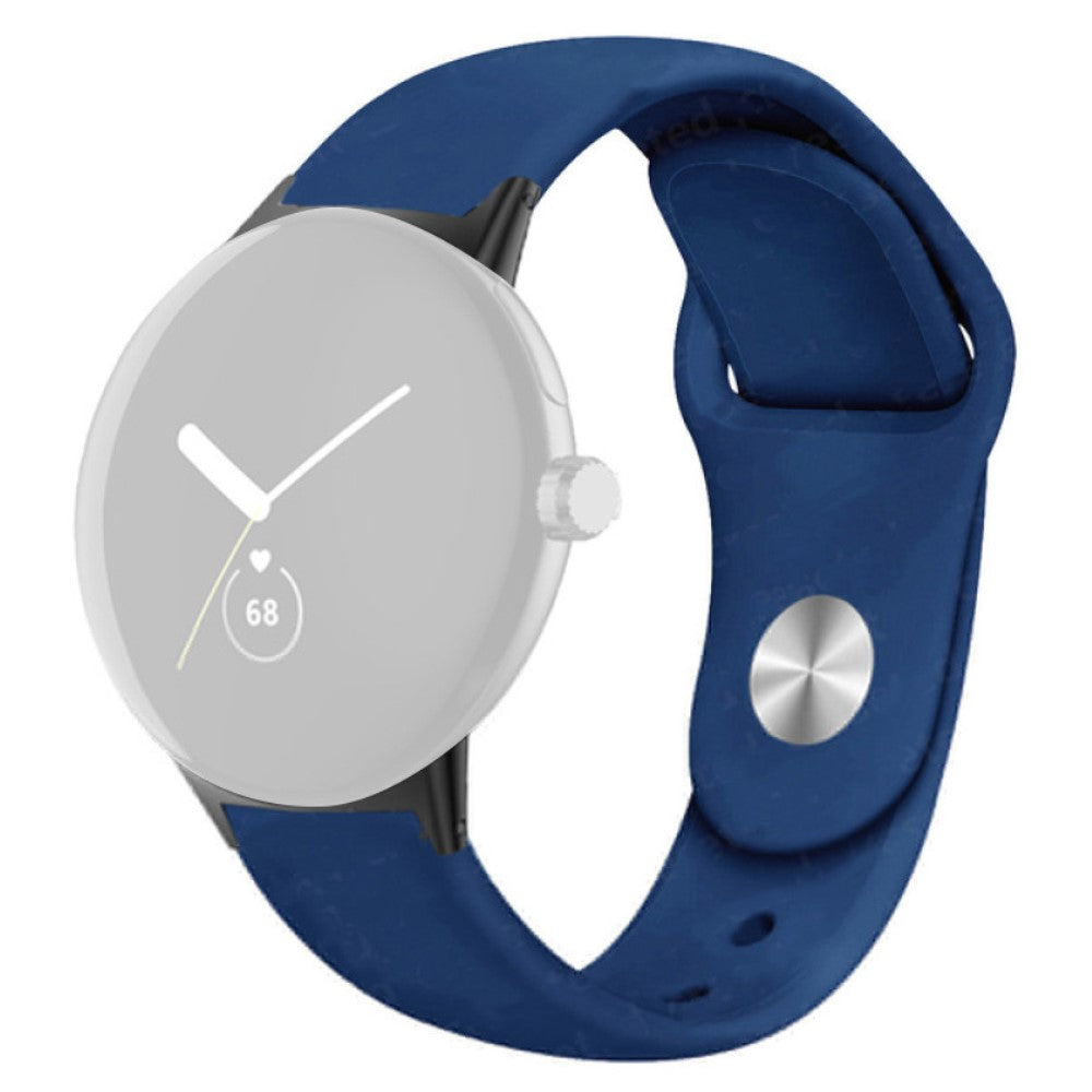 Silicone watch strap for Google Pixel Watch - Dark Blue