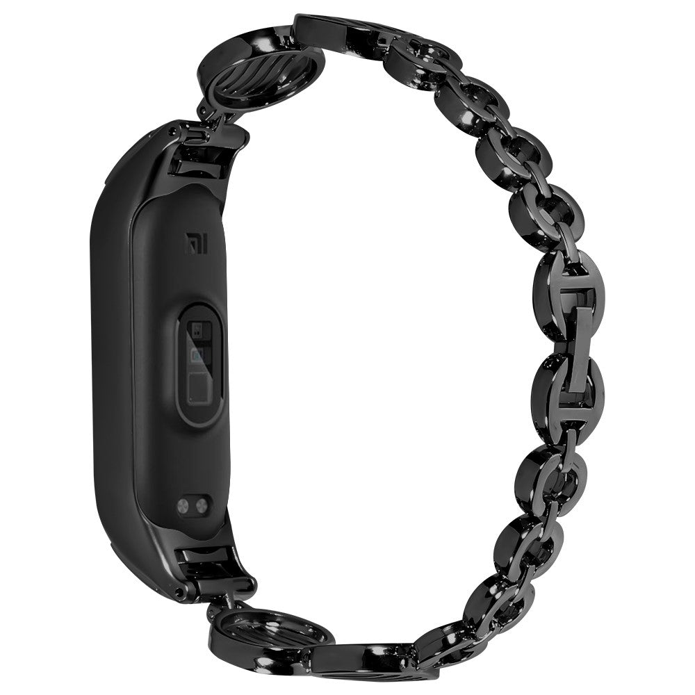 Xiaomi Mi Smart Band 6 / 5 stainless steel watch strap - Black