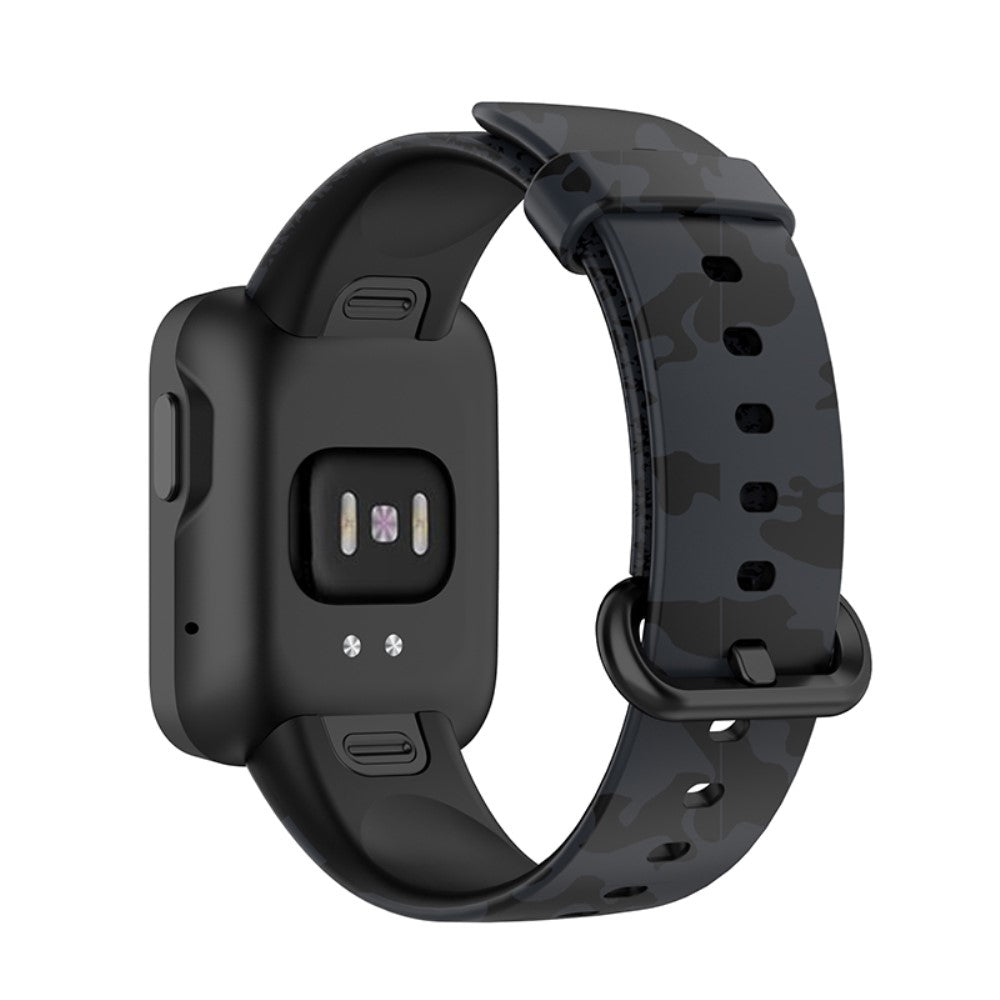 Xiaomi Redmi Watch 2 cool pattern silicone watch strap - Camo Grey