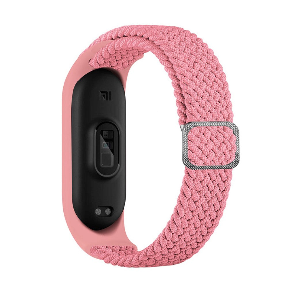 Xiaomi Mi Band 7 / 6 / 5 elastic nylon watch strap - Pink