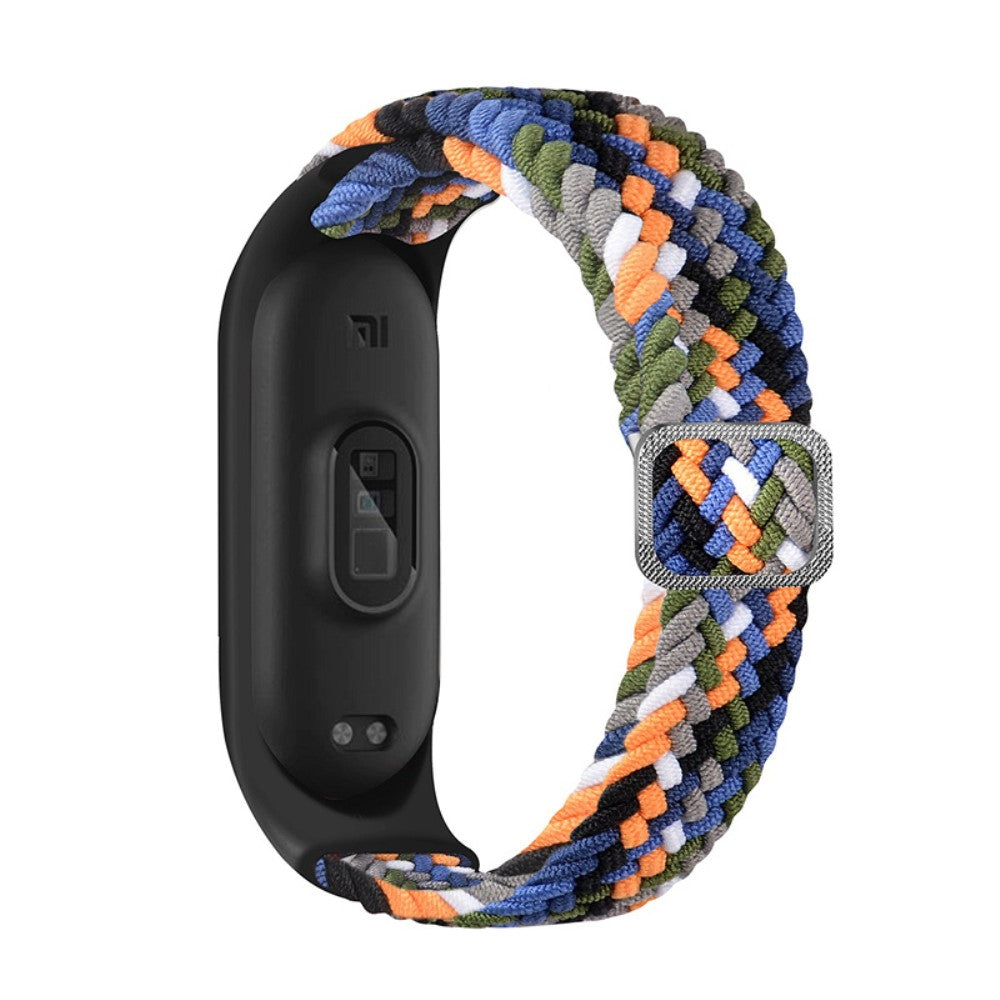 Xiaomi Mi Band 7 / 6 / 5 elastic nylon watch strap - Denim