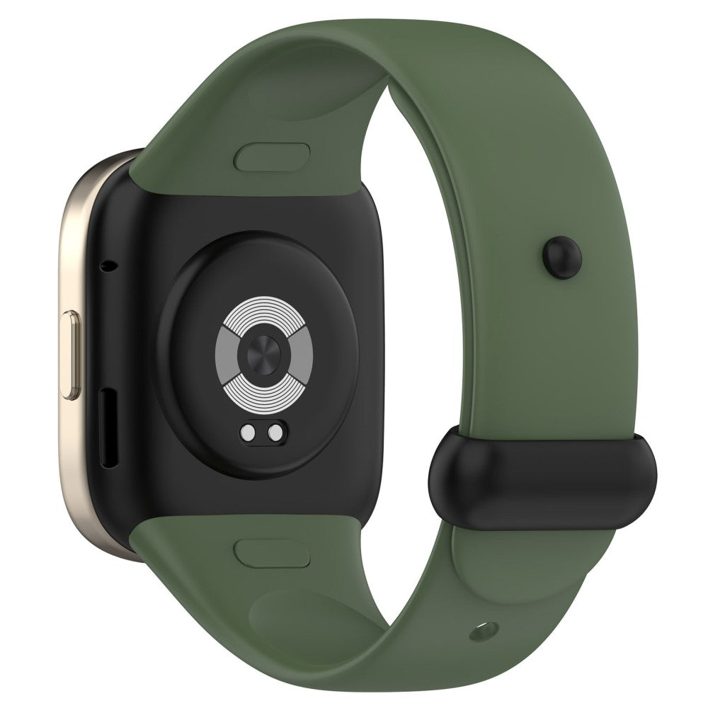 Xiaomi Redmi Watch 3 / Mi Watch Lite 3 silicone strap - Midnight Green / Black Buckle