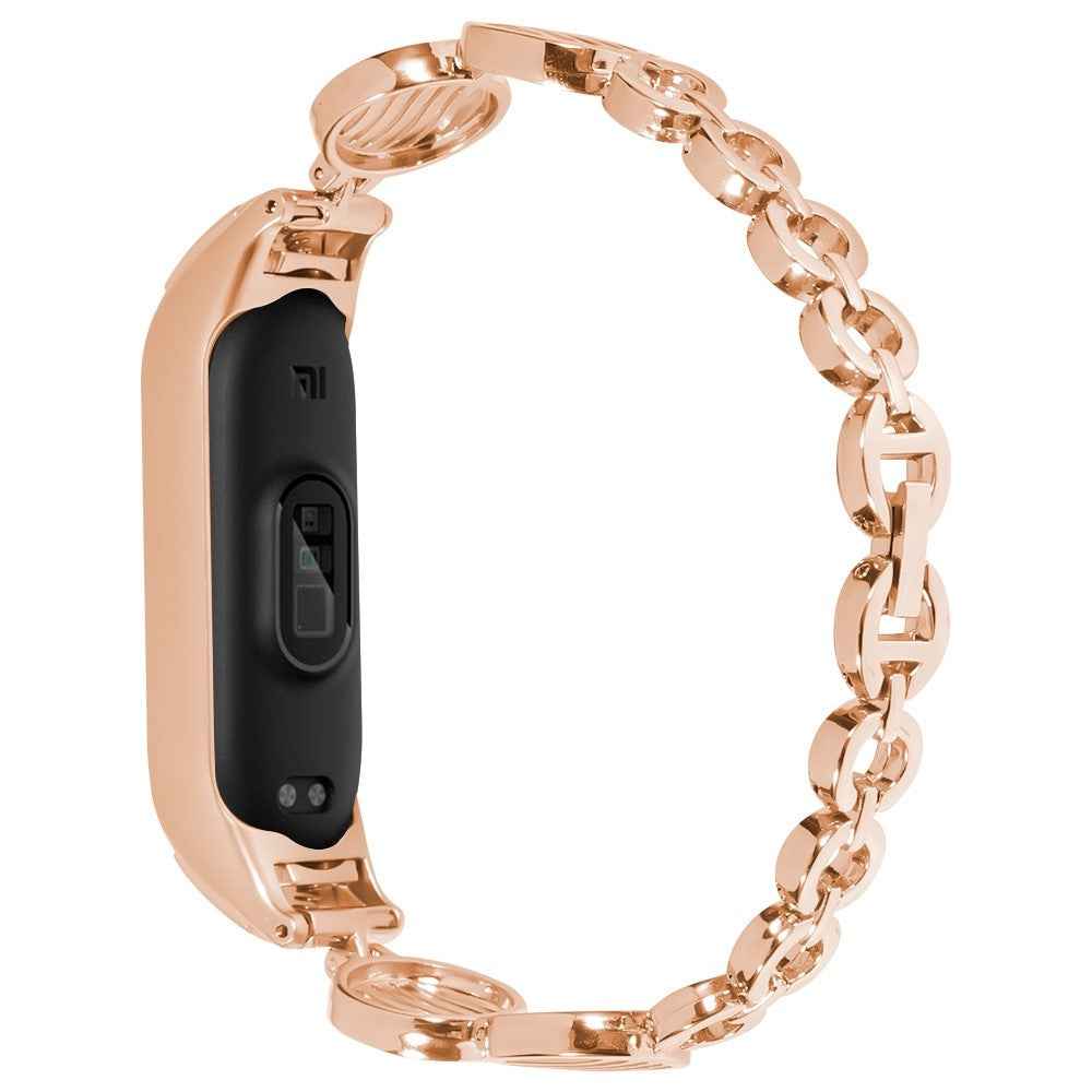 Xiaomi Mi Smart Band 4 / 3 stainless steel watch strap - Rose Gold