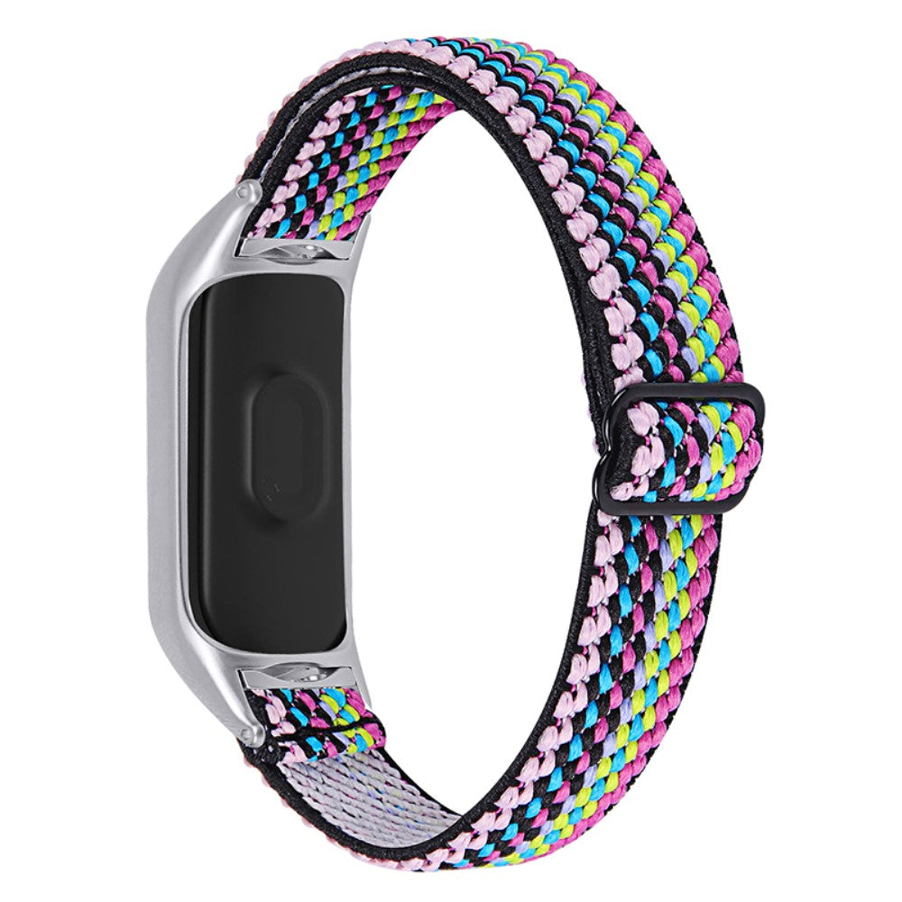 Xiaomi Mi Smart Band 4 / 3 nylon elastic watch strap - Colorful Strip