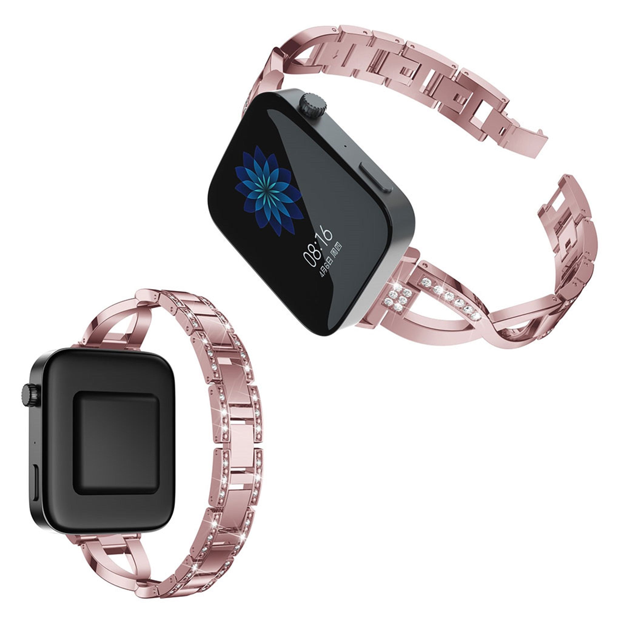 Xiaomi Mi Watch X Shape luxury décor watch band - Pink