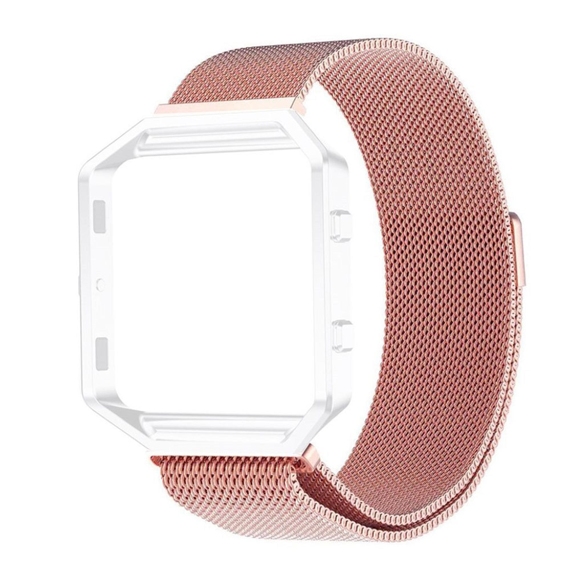 Fitbit Blaze milanese loop stainless steel watch strap- Pink