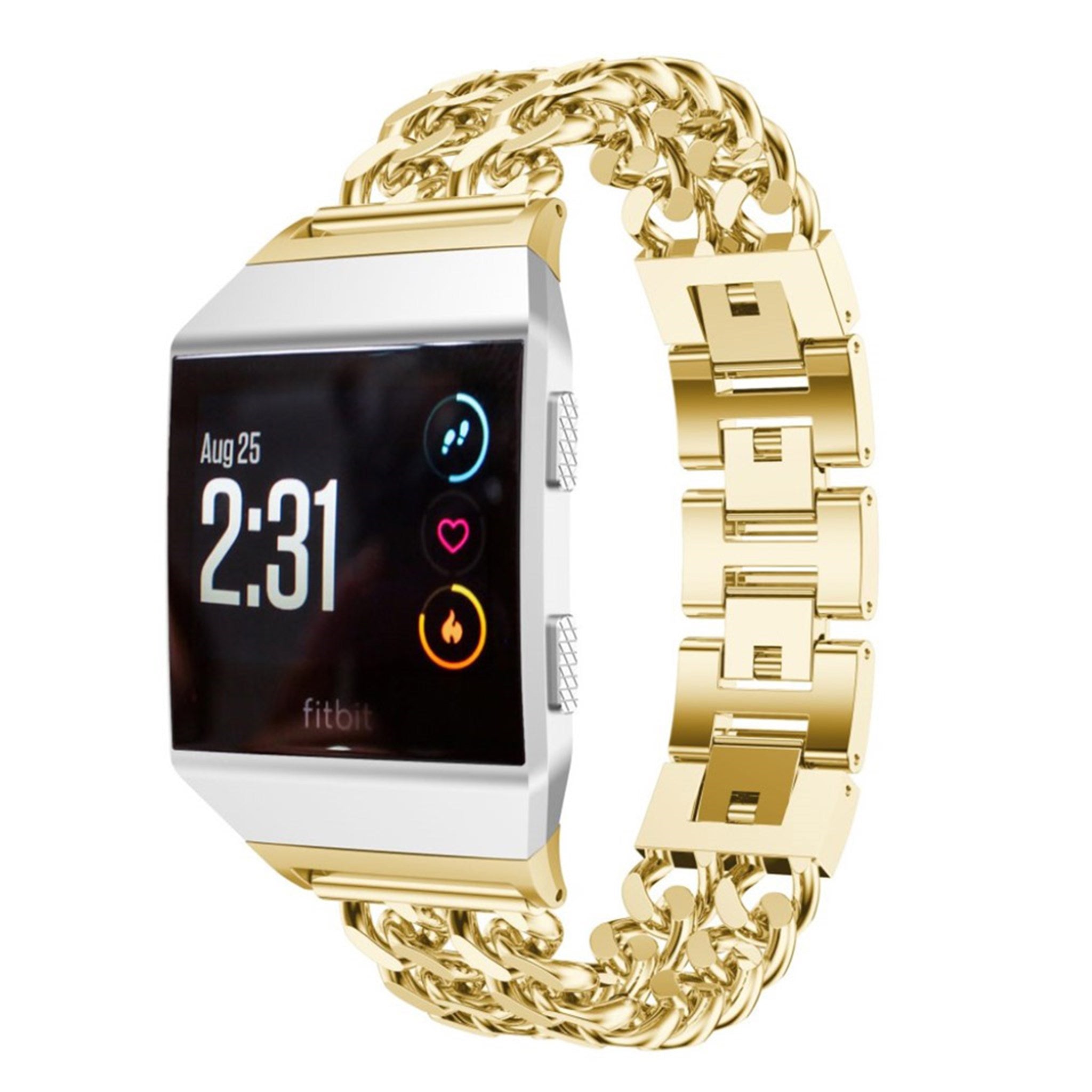 Fitbit Ionic cowboy chain alloy watch strap - Gold