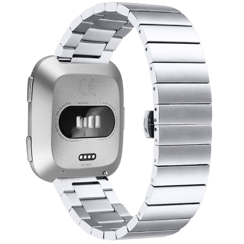 Fitbit Versa 2 / Versa Lite stainless steel watch strap - Silver