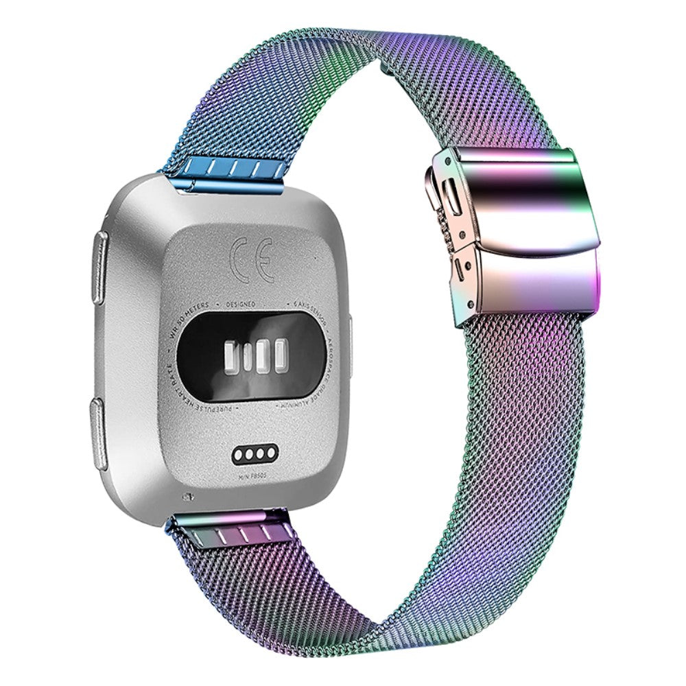 Fitbit Versa 2 / Versa milanese stainless steel watch strap - Colorful