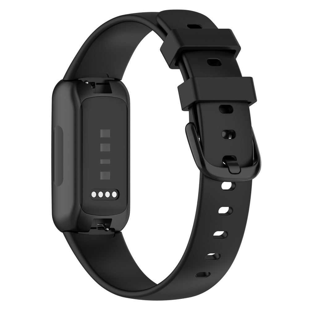 Fitbit Inspire 3 silicone watch strap - Black Size: L