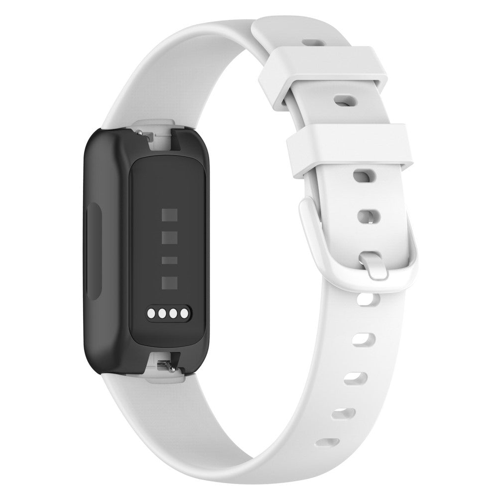 Fitbit Inspire 3 silicone watch strap - White Size: L