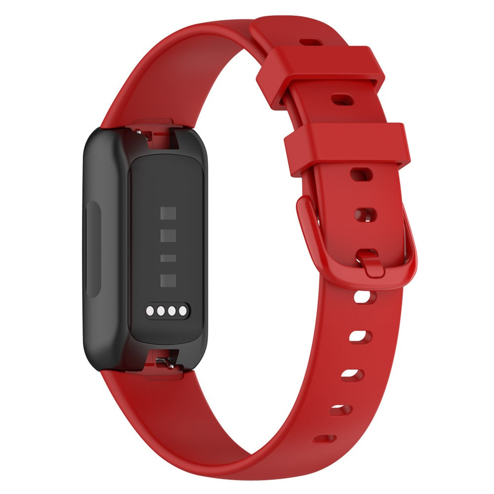 Fitbit Inspire 3 silicone watch strap - Red Size: L